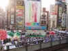 ステージができ、屋台が並んだ駅前「SL広場(こいち祭関連画像)